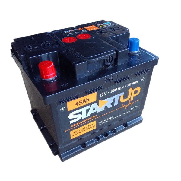 Аккумулятор (StartUp) 45AH 12V (левый +)