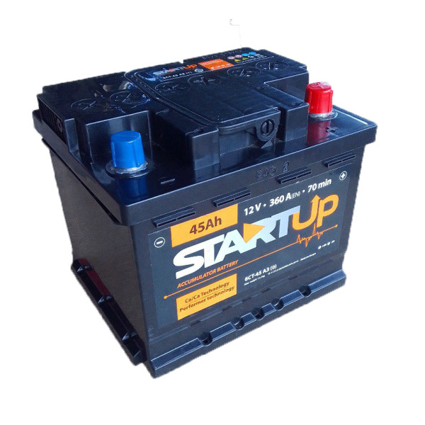 Акумулятор (StartUp) 45AH 12V (правий +)