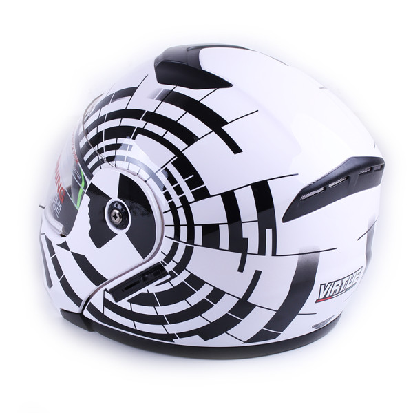 Шлем MD-903 зебра size L - VIRTUE