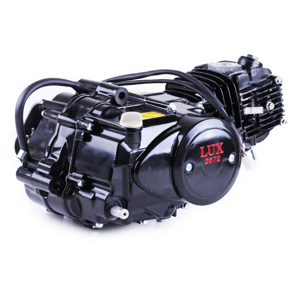 Двигатель 110CC - Дельта/Альфа/Актив, механика + карбюратор - без электростартера, BLACK - TATA LUX