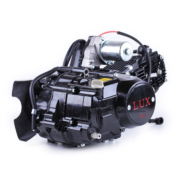 Двигатель 110CC - Дельта/Альфа/Актив, механика + эл.стартер + карбюратор, BLACK - TATA LUX