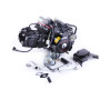 Двигатель 110CC - Дельта/Альфа/Актив, механика + эл.стартер + карбюратор, BLACK - TATA LUX