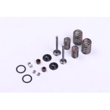 Клапани + к-т на 2 клапани - 50CC4T - Premium