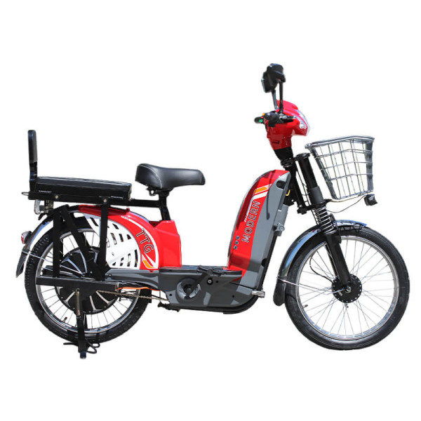 Электровелосипед Modern 500W, красный - TTG