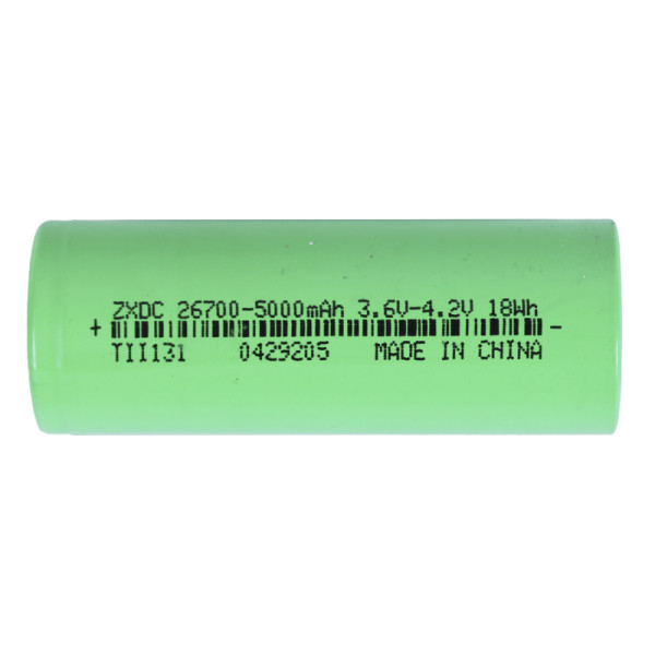 Аккумуляторная батарея 3.7V 3C 26700 5000mAh
