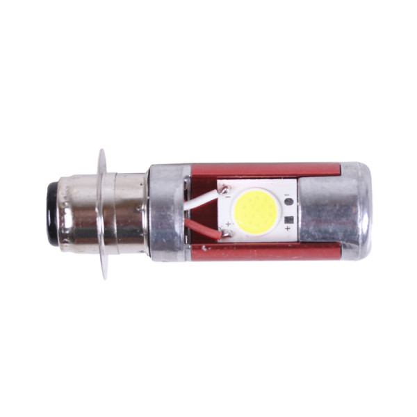Лампа фары диодная 2 кристалла 1 усик П15Д-25-1 12В 35/35W - LED - АМ