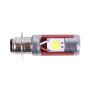 Лампа фары диодная 2 кристалла 1 усик П15Д-25-1 12В 35/35W - LED - АМ