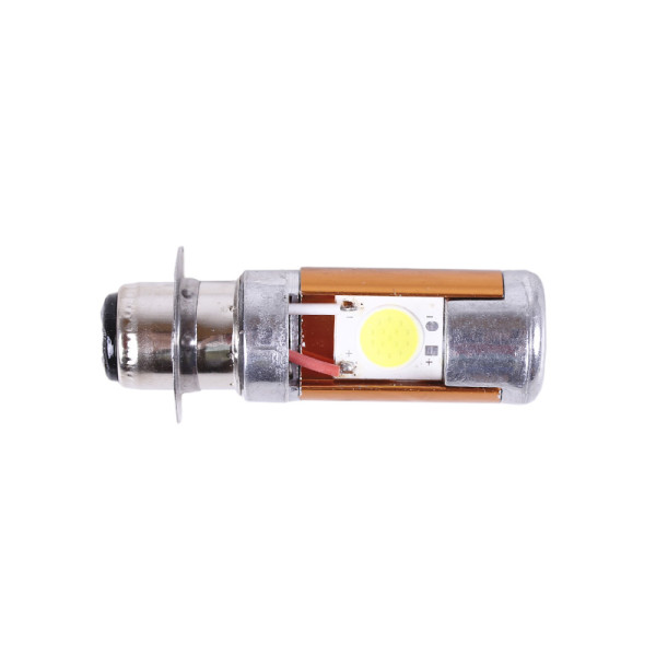 Лампа фари діодна 2 кристали 3 вусики П15Д-25-3 12В 35/35W - LED - АМ