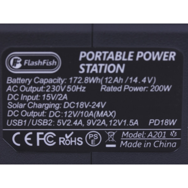 Портативна зарядна станція FlashFish (A201) 48000mAh 200W