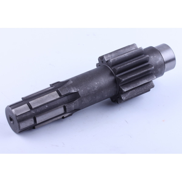 Вал КПП №5 L-227 мм Z-6/13 Xingtai 24B, Shifeng 244,Taishan 24