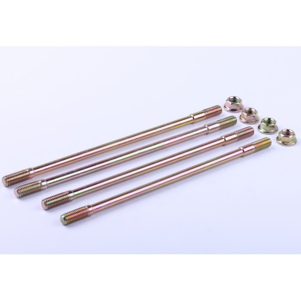 Шпильки + гайки, к-т: 4 шт. - 125/150CC